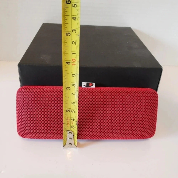 Champion Black/Red Clamshell Eyeglasses  Case. - Picture 7 of 8